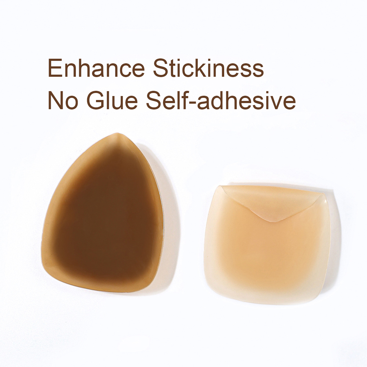 Silicone Bra Adhesive - Reusable No Glue Triangle Lift Up