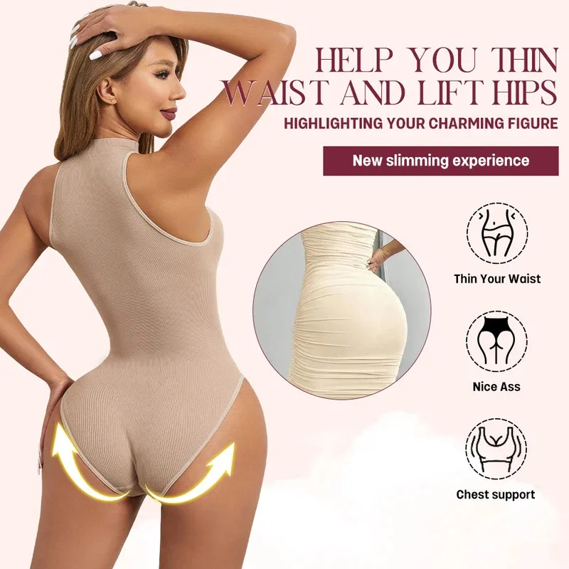 High  Elastic Bodysuits Sexy S - огляд і ціна Shapewear Bodysuit Firm