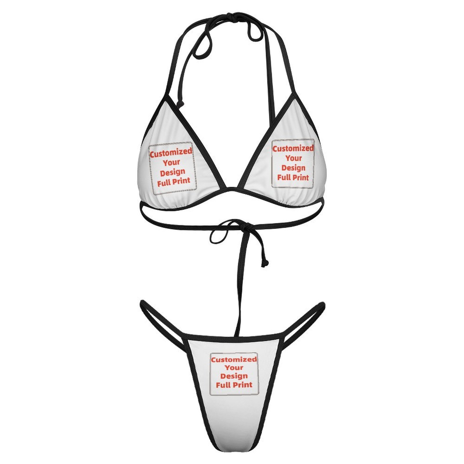 Customized Women's Brazillian  - огляд і ціна Thong Bikini Women