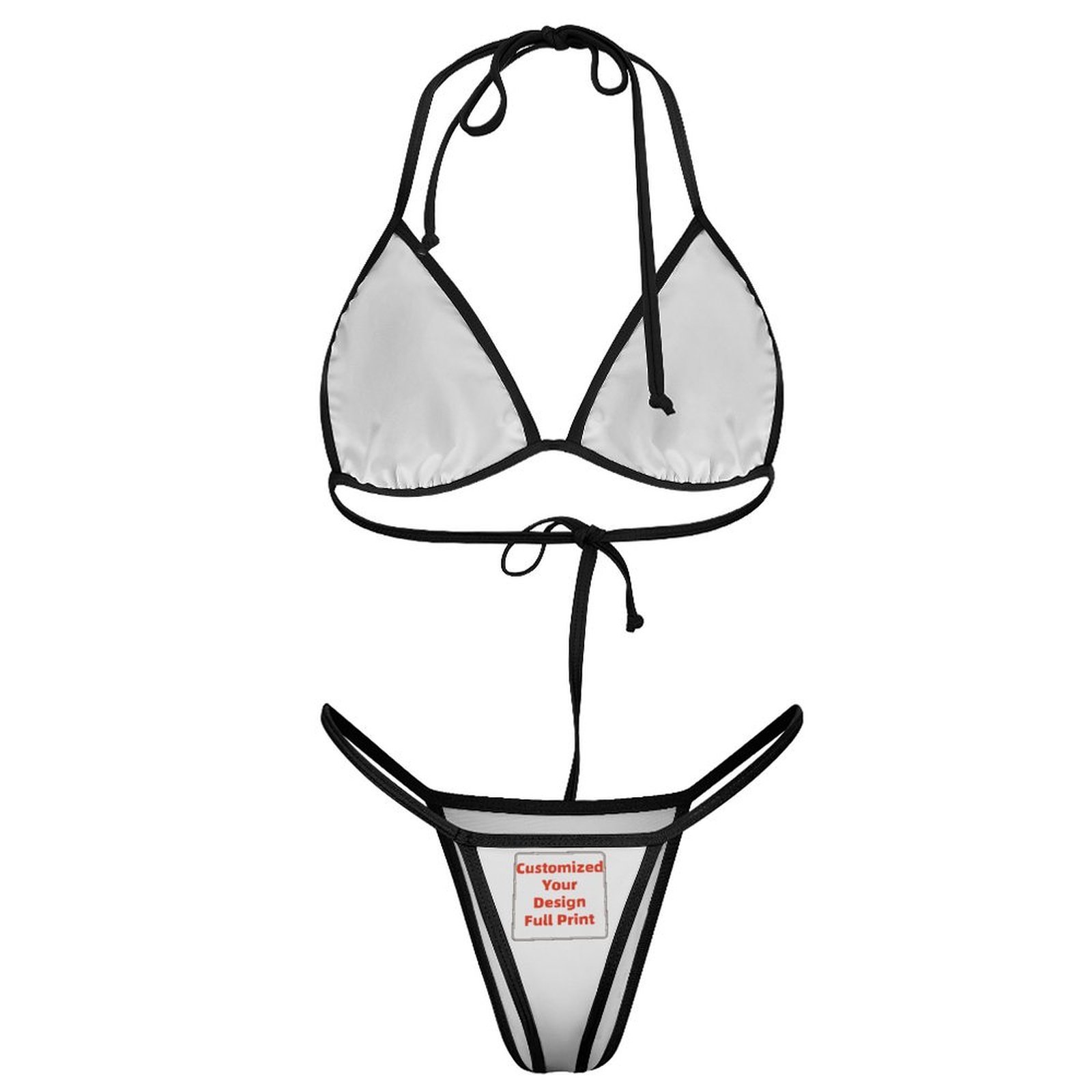 Customized Women's Brazillian  - огляд і ціна Thong Bikini Women