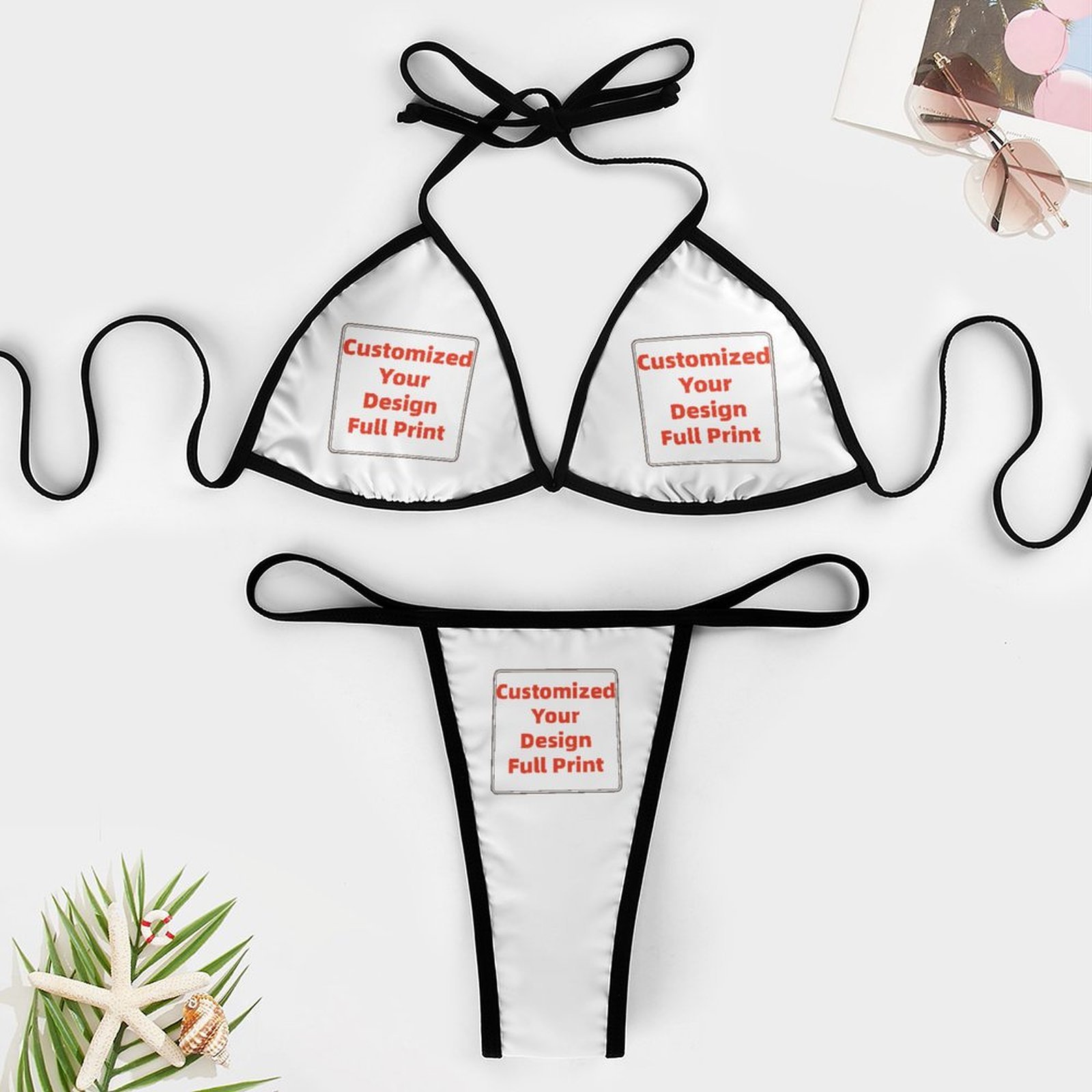 Customized Women's Brazillian  - огляд і ціна Thong Bikini Women
